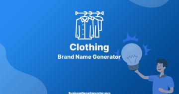 Clothing & Fashion Brand Name Generator