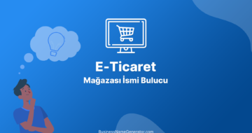 E-Ticaret Mağazası İsmi Bulucu