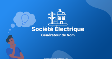 Générateur de Nom de Société Électrique