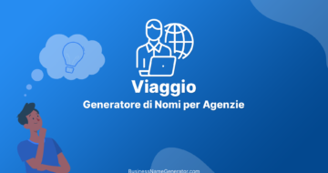 Generatore di Nomi per Agenzie di Viaggio