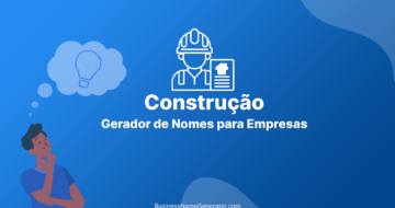 Gerador de Nomes para Empresas de Construção