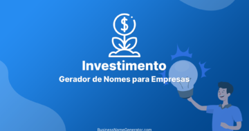 Gerador de Nomes para Empresas de Investimento