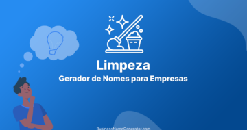 Gerador de Nomes para Empresas de Limpeza