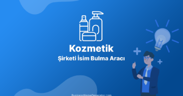 Kozmetik Şirketi İsim Bulma Aracı