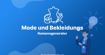 Namensgenerator für die Mode und Bekleidungsindustrie