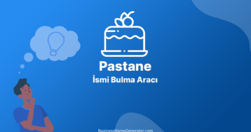 Pastane İsmi Bulma Aracı