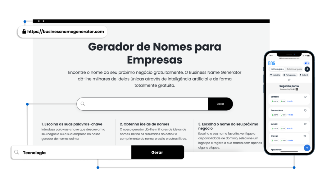 Gerador de Nomes para Empresas