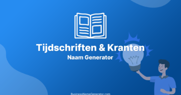 Tijdschriften & Krantennaam Generator